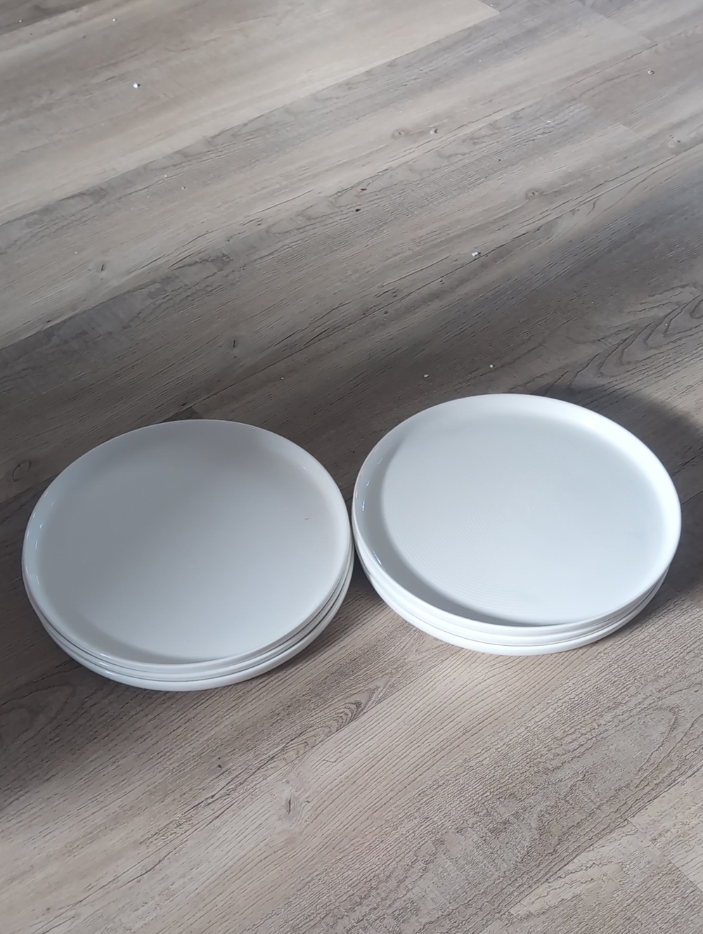 Mikasa Alyssa White Bone China Dinner Plates - Set of 6